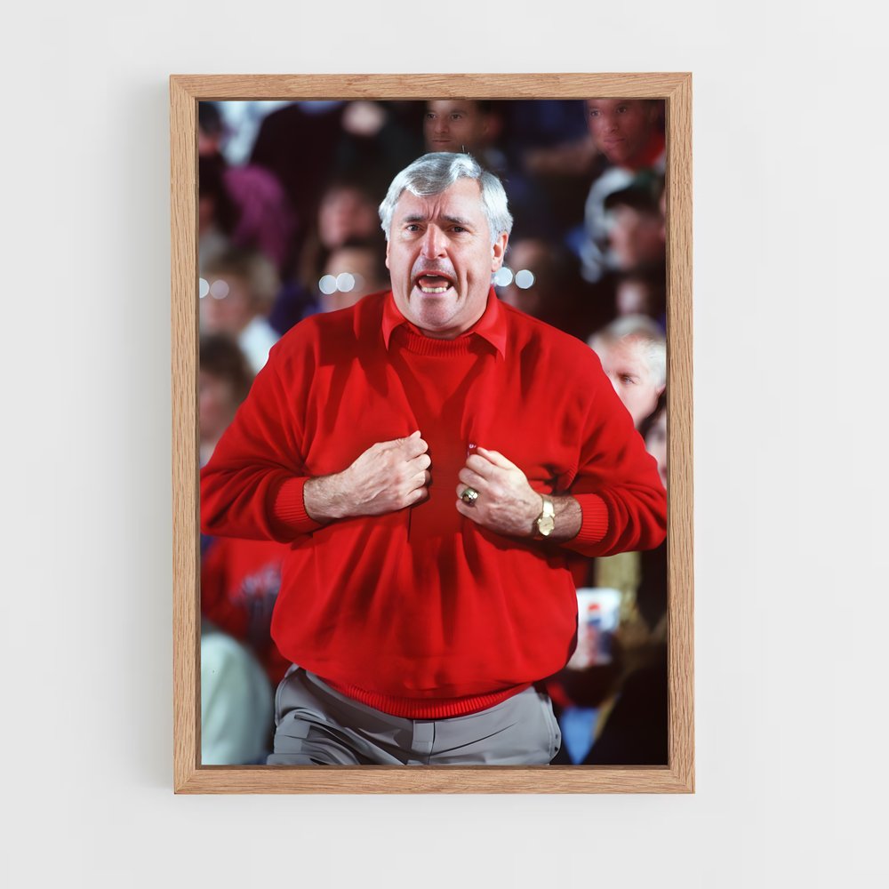 Poster Le Maître en Rouge – affiche Basketball (vue 4)
